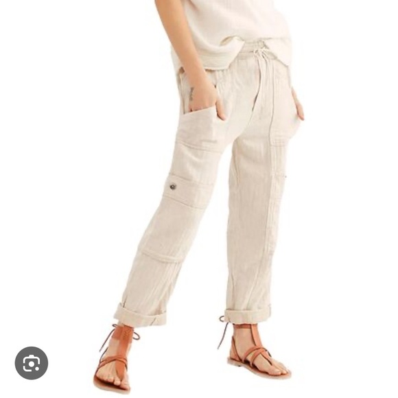 Free People Feelin‎ Good Utility Pants Small - Picture 7 of 7